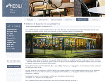Tablet Screenshot of blog.admobili.fr